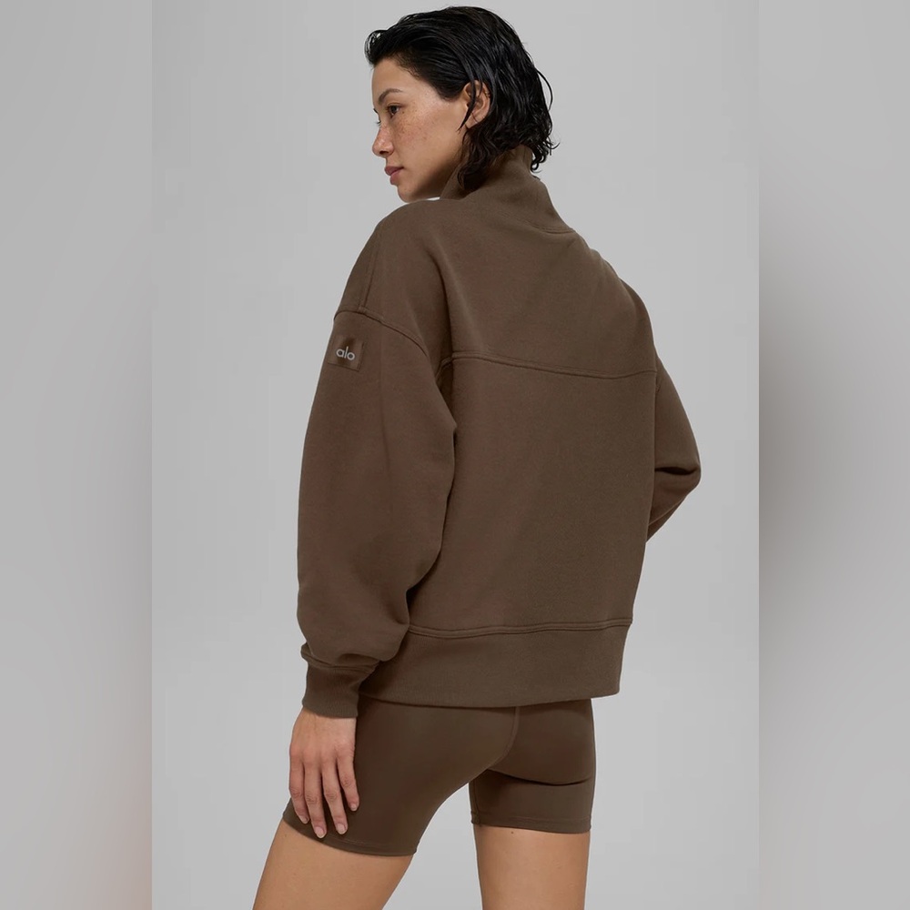 Alo Hazy Mock Neck Pullover - Picture 3 of 6